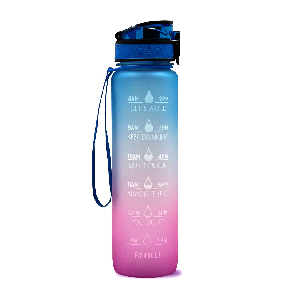 Motivations Wasser Flasche 1 Liter